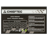 Chieftec Smart Series 400W 80 Plus - 119910 - zdjęcie 4